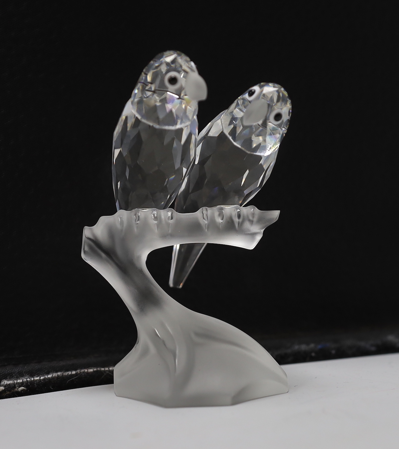 Four Swarovski Crystal animals, boxed